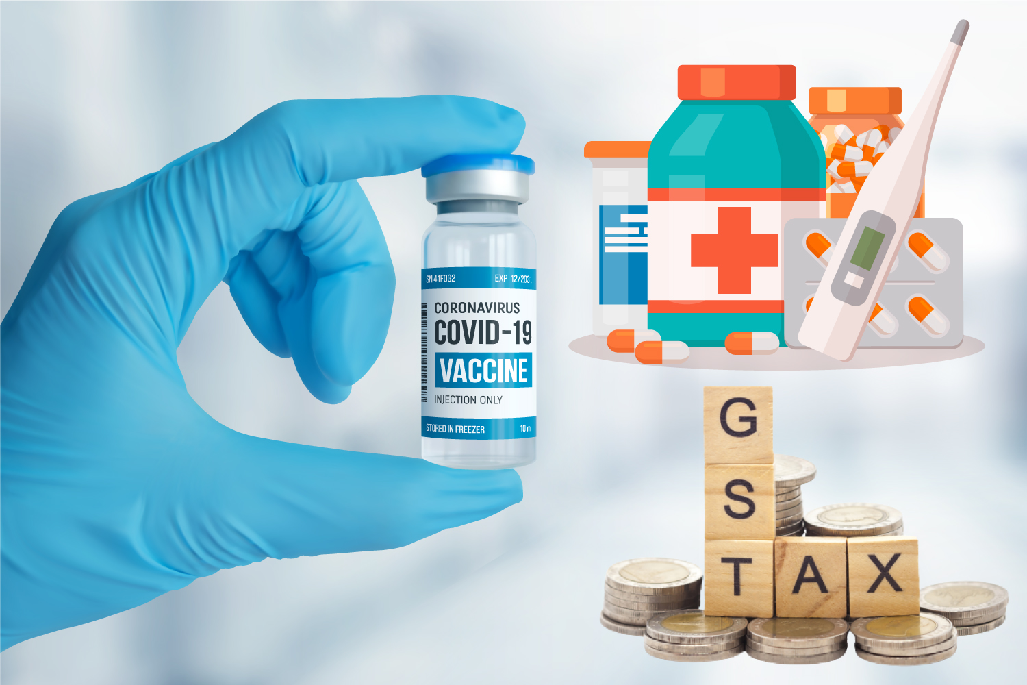 05.04.2022 GST rate for COVID19 medicines pegged at 5 GST govt TaxO
